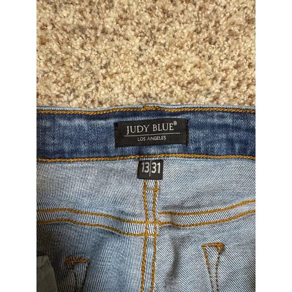 Judy Blue Woman's Jeans/Pants size 13/31 Boot Cut; Blue Denim - Picture 11 of 12